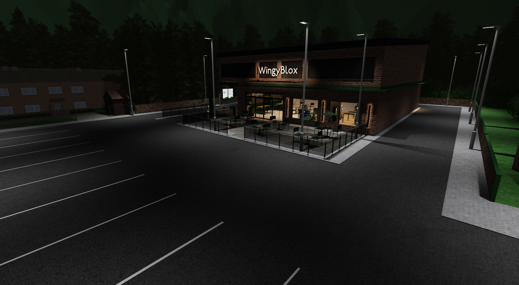WingyBlox Building - Side View